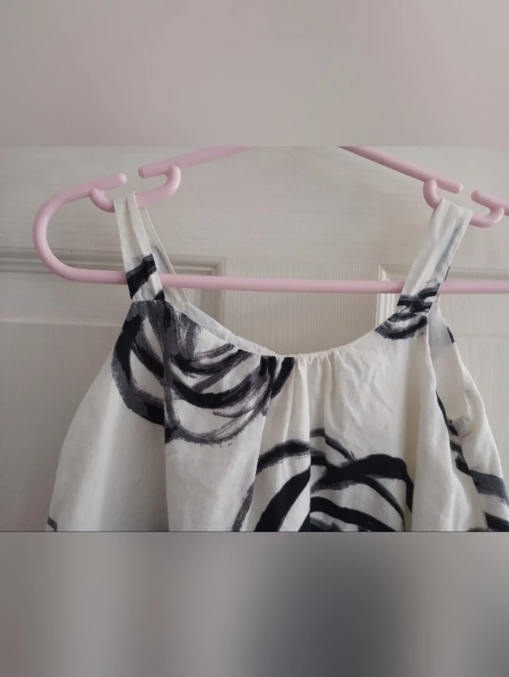 Baby Gap Havana Rose Dress Cream With Black Florals